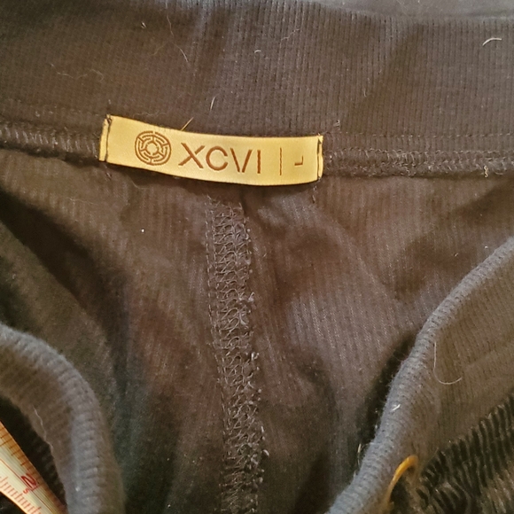 XCVI Wide Leg Drawstring Corduroy Trousers - Picture 7 of 9